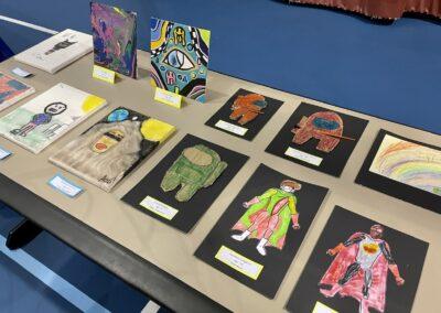 Reception Honors Olivet Youth Artists in 'Multiple Impressions' Art Show