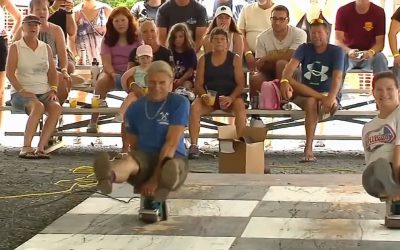 Annual Belt Sander Race Ready to Grind the Track in Exeter Township