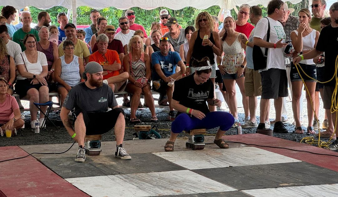 Hundreds Turn Out for Annual Belt Sander Race at Bertie’s