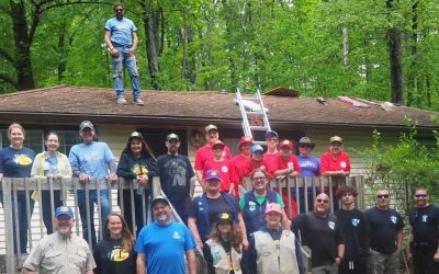 Volunteers Help Get Olivet Blue Mountain Camp Ready for Summer